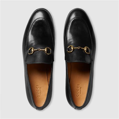 mocassino gucci jordaan|Women's Gucci Jordaan loafer in black leather .